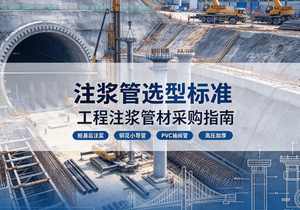 云城注浆管选型标准